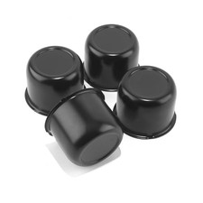 4Pcs 3.11" Push Through Wheel Center Cap Stainless Trailer Hub Cap for Truck