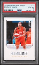 2018 Rittenhouse WNBA Brionna Jones #21 Rookie PSA 10