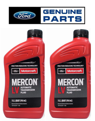For OEM Ford MERCON-LV Automatic Transmission Fluids 2 Quart Genuine XT*10*QLVC