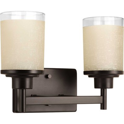 Progress Lighting P2977 Alexa 2 Light Bathroom Vanity Light - Bronze