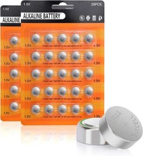 50x LR44 Button Cell Battery AG13 L1154 357 SR44W 1.5V Alkaline Watch Calculator