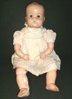 1930s RARE LARGE 25" VTG COMPO BABY CRYING "IDEAL DOLL USA" SLEEPY BLUE EYES Toy — photo 2
