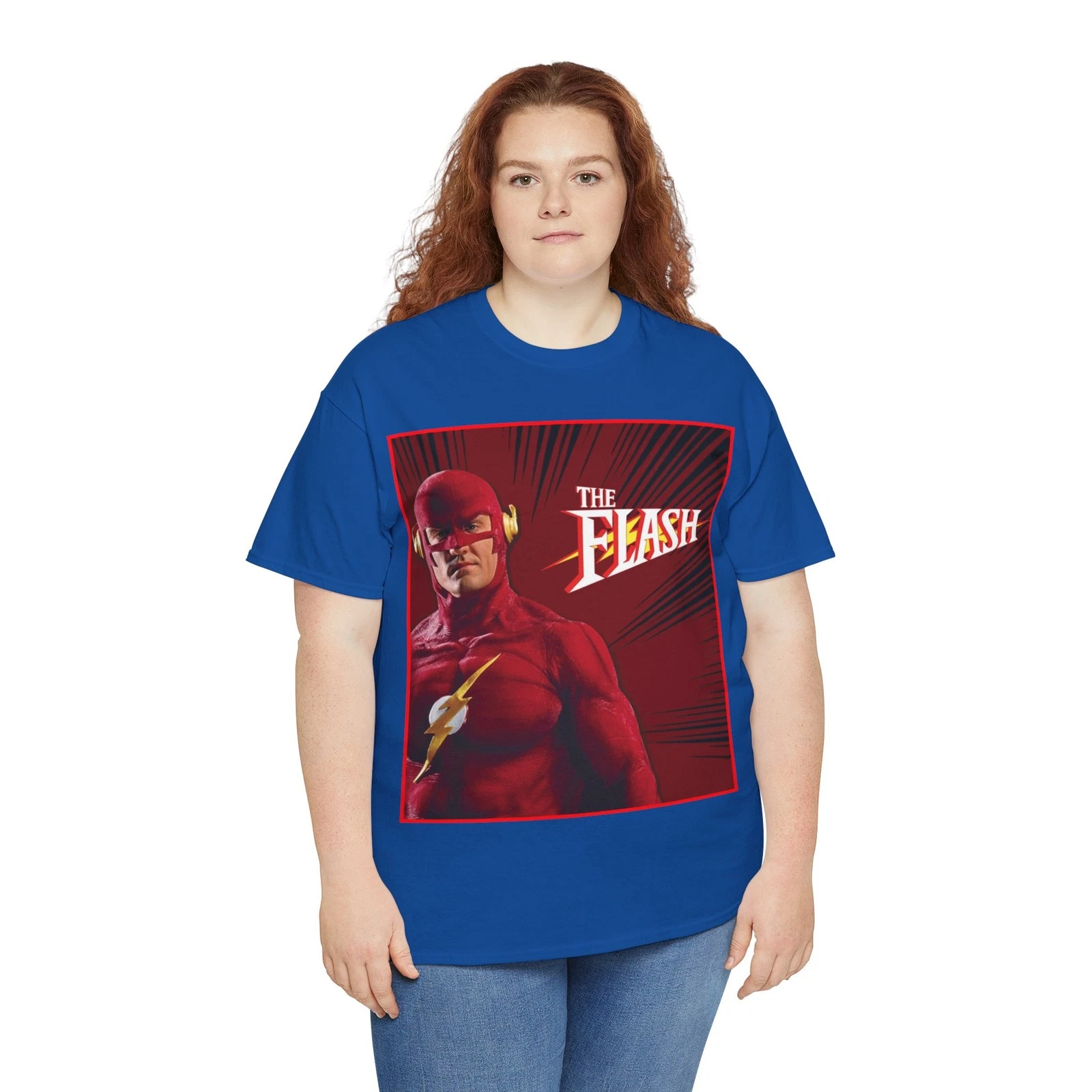Flash T-Shirt - John Wesley Shipp - DC Comics 1990s TV Series - Barry Allen