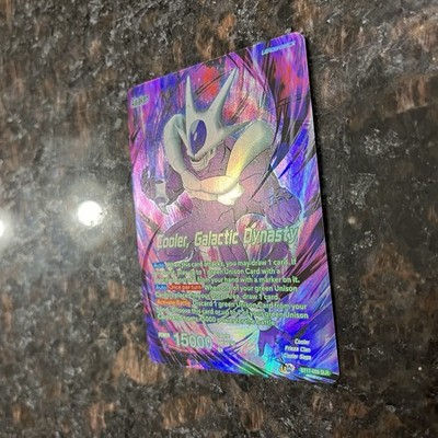 Cooler Galactic Dynasty BT17-059 Alt Art SLR Foil Dragon Ball