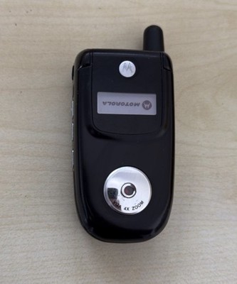 Motorola V220 Klapp Handy Telefon Geprüft, Händler, Garantie, Schwarz, Accu Neu