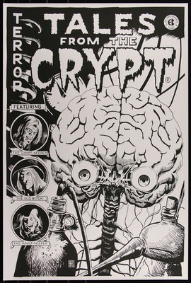 Tales from the Crypt Variant Francesco Francavilla 18/30 Movie Art Poster Mondo