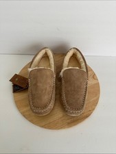 Lamo Womens Moccasin Slippers, Chestnut Sz 10 a1633