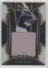 2021 Panini Select Rookie Jumbo Swatches Holo Prizm 216/250 Estevan Florial 5w7