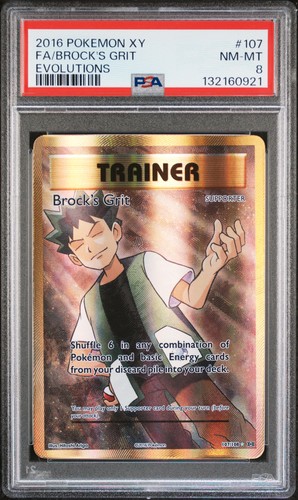 Brock's Grit graded PSA 8 for sale on eBay
