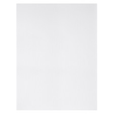 Corrugated Plastic Sheets,3mm White Blank Yard Lawn Signs,12Inch x 16Inch 1Pack