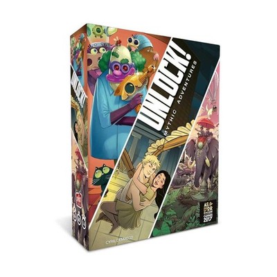 UNLOCK! Mythic Adventures - Italienisches kollaboratives Brettspiel by Asmodee