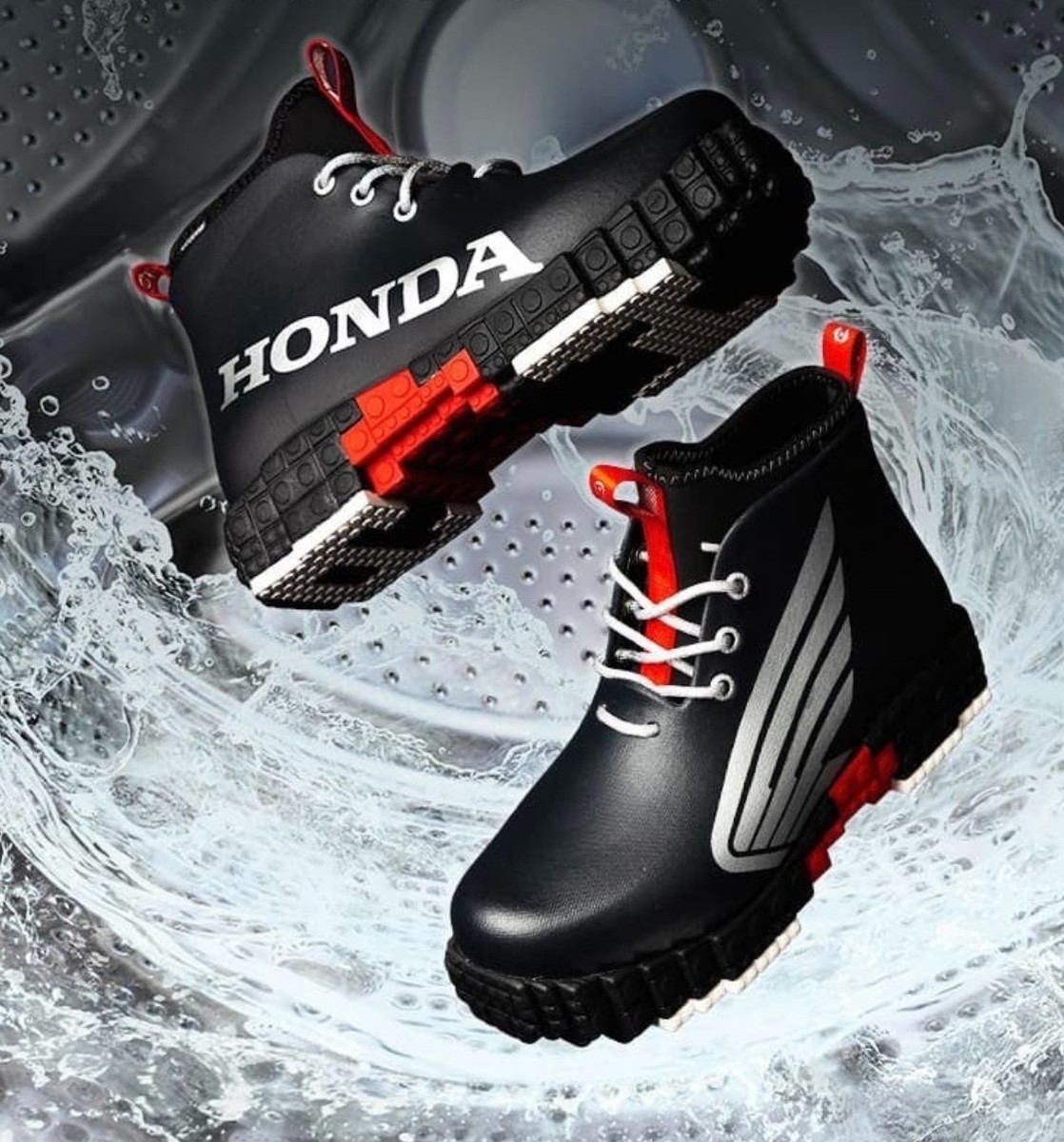 PANTOO-PAOLOO HONDA XPRESOLE BLACK High-cut Shoes | eBay