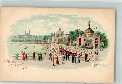 10729954 - Paris Ausstellung Rive Droite 1900