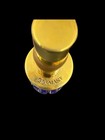 Faberge Wine Stopper, Cobalt Cut to Clear with Gold-Colored Accents w/ box — photo 7