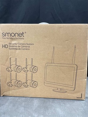 SMONET Security Camera System Wireless,Full HD 8CH 1080P Video Security System w