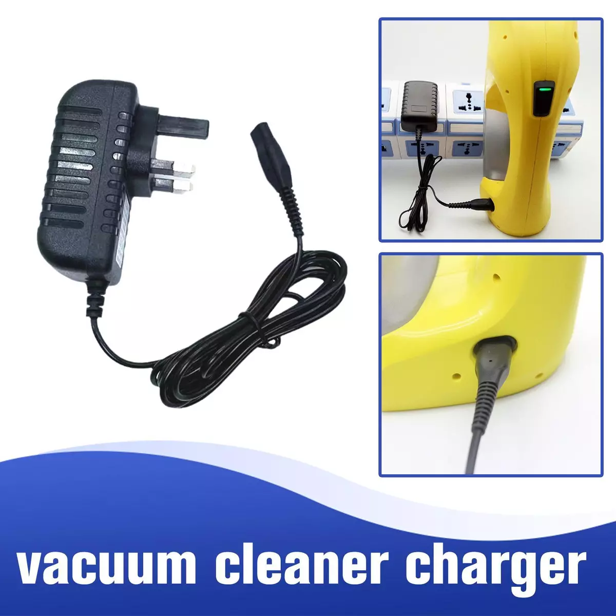 Window Vacuum Battery Charger for Karcher WV2 50 60 70 75 Series