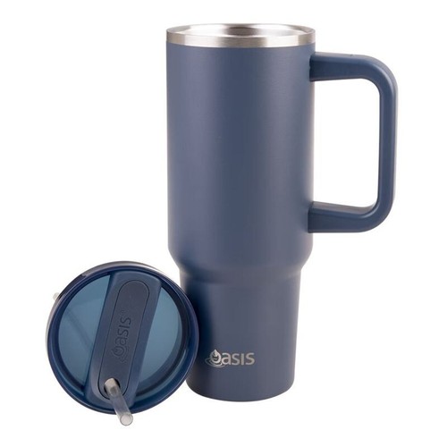 Oasis Commuter Travel Tumbler 1.2L Indigo - Picture 3 of 6