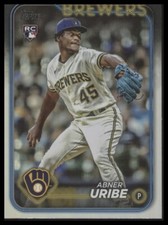 2024 Topps #310 Abner Uribe Rainbow Foil