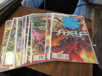 Axis Avengers X-Men #1 2 3 4 5 6 7 8 9 EPIC EVENT Comic Book Set 1-9