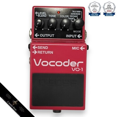 Boss VO-1 Vocoder Gitarre Sänger Effekte VO1 Synthesizer Japan gebraucht