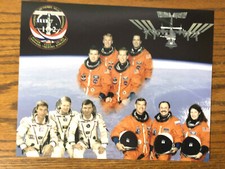 NASA STS-102 Astronaut Crew 8" x 10" Color Photograph -- Fuji paper