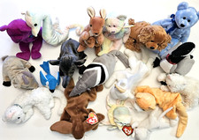 TY Beanie Babies Lot of 18 Retired Mystic Pouch Ants Goochy No Hang Tags on Most