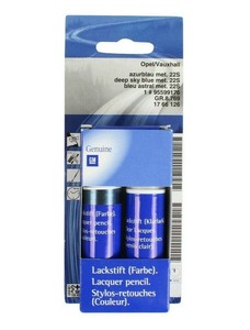 Original Opel Paint Pen Set Azure Azure 22s Z22s Gwj Op22s Incl Clear Varnish Ebay