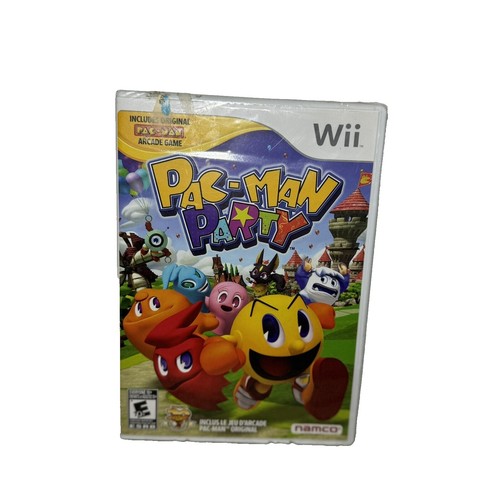 Pac-Man Party (Nintendo Wii) Game & Case Board Arcade Mini Games