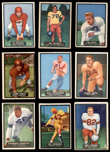 1951 Topps Magic Football Complete Set 3 - VG - Afbeelding 6 van 9