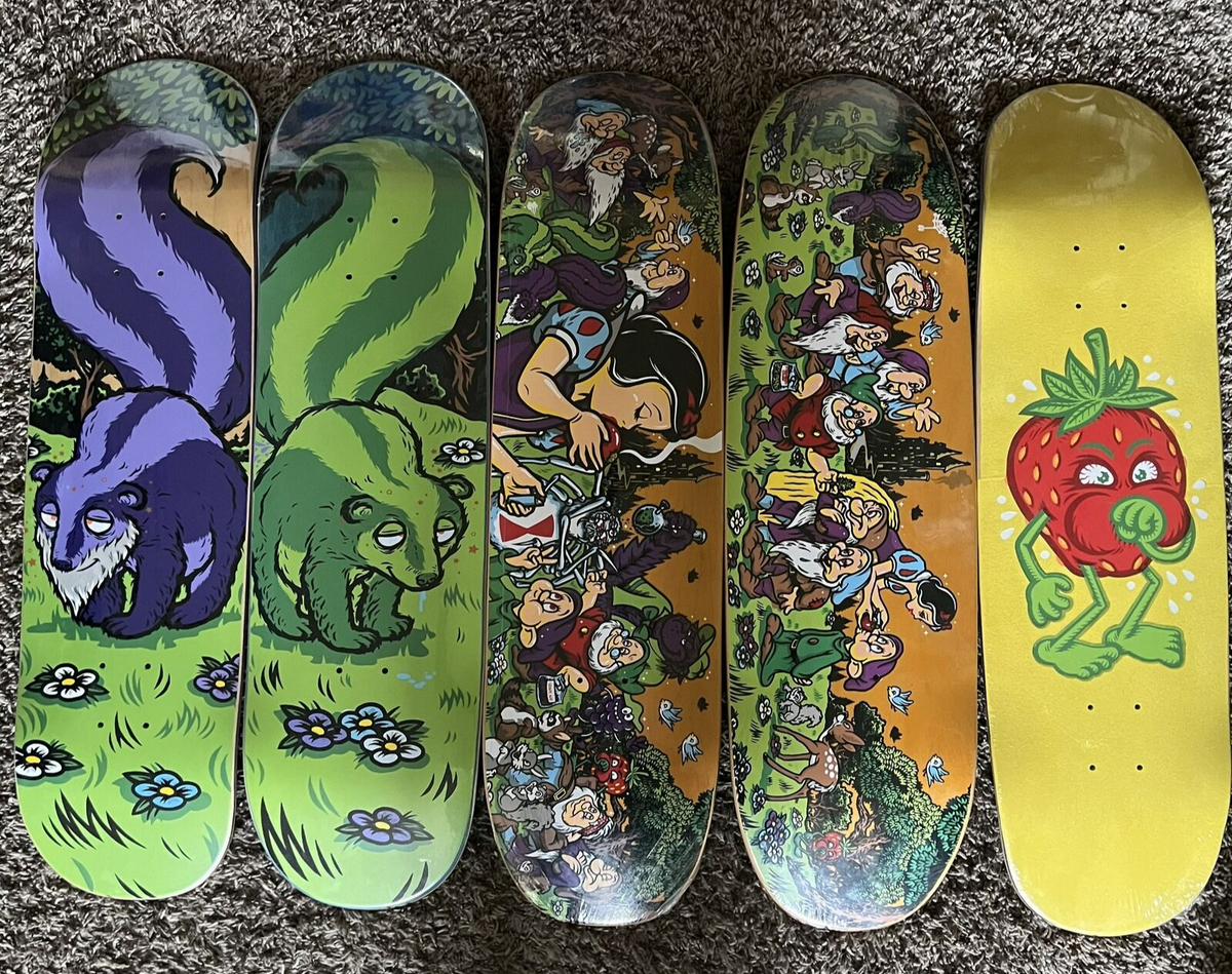 Sb Skateboard journal 9冊セット Strangelove x Todd Bratrud Strawberry Cough Skateboard Entire Set