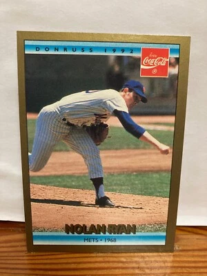 Nolan Ryan 1992 Leaf Donruss Career 2 of 26 Series Baseball Card Karte - Bild 1 von 2