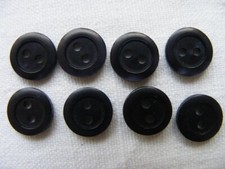 ca 1,1 cm Knopf Sammlung 8 Stück kleine Knöpfe lila alt Bluse Hemd vintage