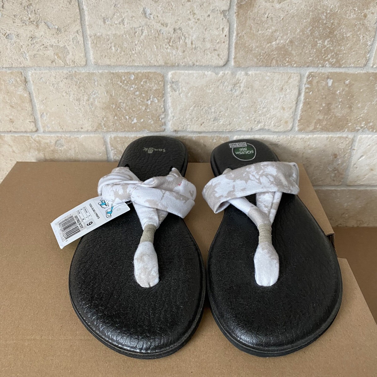 Sanuk Womens Sandals Sanuk Tie Dye Flip Flops Sanuk Natural Tie