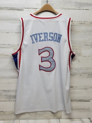 Philadelphia 76ers Allen Iverson Mitchell & Ness 96 97 Rookie