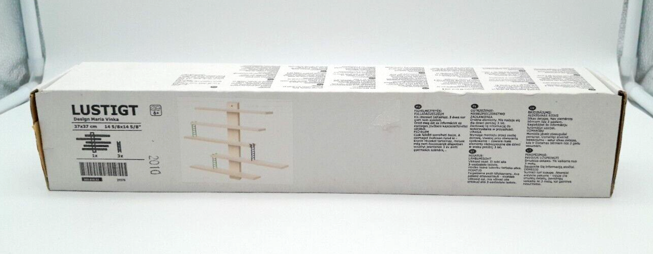 Ikea LUSTIGT Wall Shelf Maria Vinka 14 5/8" x 14 5/8" Display New eBay