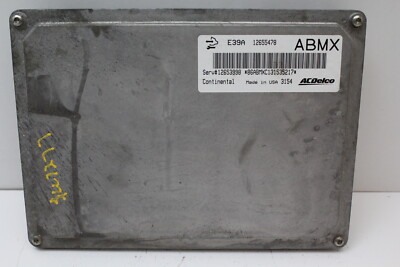 13-15 Cadillac ATS 12653998 Computer Brain Engine Control ECU ECM EBX Module