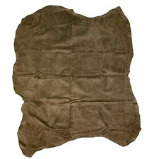 Glacier Wear Pig Suede Leather Buckskin Hides Brown lth1809
