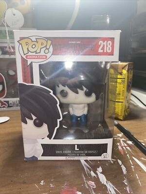 Funko Pop! Vinyl: Death Note - L (w/ Cake) - Hot Topic (Exclusive