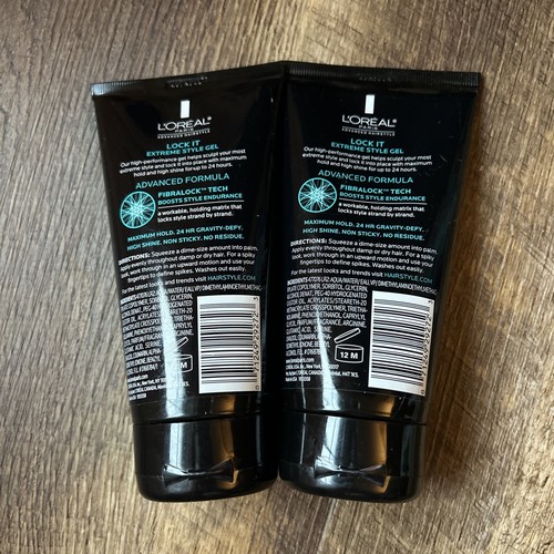 L'Oreal Paris Lock It Extreme Style Hair Gel Maximum Hold & High Shine