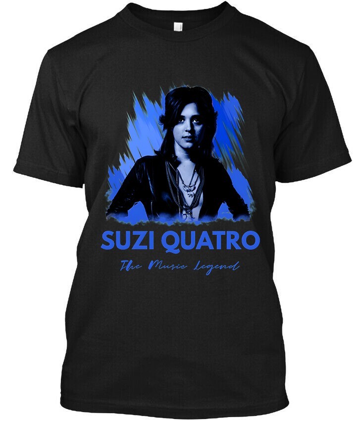 New! Suzi Quatro American Retro Graphic Classic Vintage Art Logo T