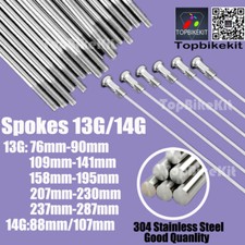 Ebike bike Spokes 13G/14G 88/107/109/125/141 158/165 207/210/215/220/227/230mm