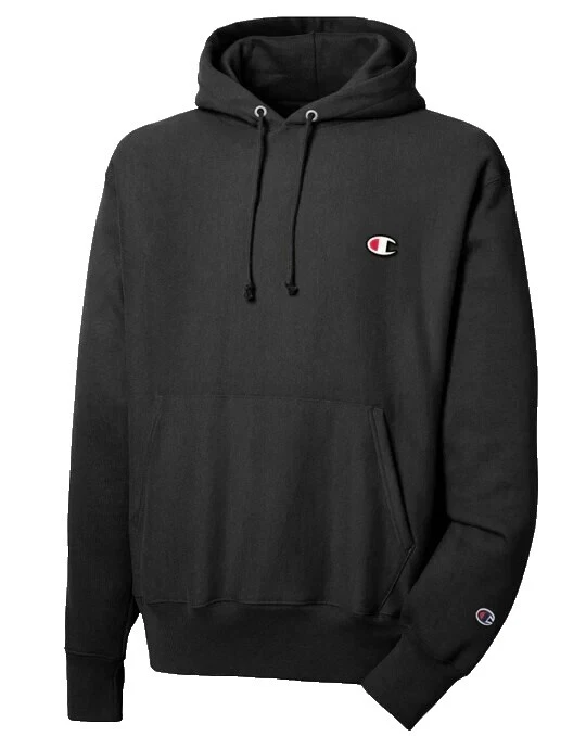 Sudaderas de Champion Algodón Negro para Hombre