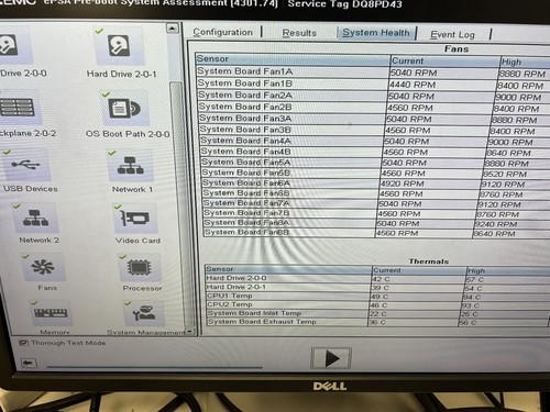 DELL PowerEdge R640 2x Gold 6240 2.6GHz =36 Cores 512GB, 2x 240GB internal SSD - Picture 14 of 14