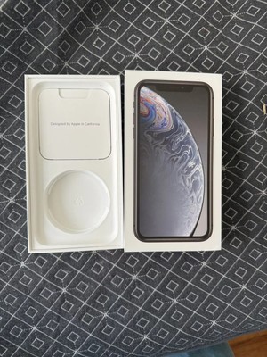 ORIGINAL Apple iPhone XR Black 64gb EMPTY BOX ONLY