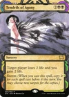 Magic The Gathering MTG TENDRILS OF AGONY ETCHED FOIL Mystical Archive NM