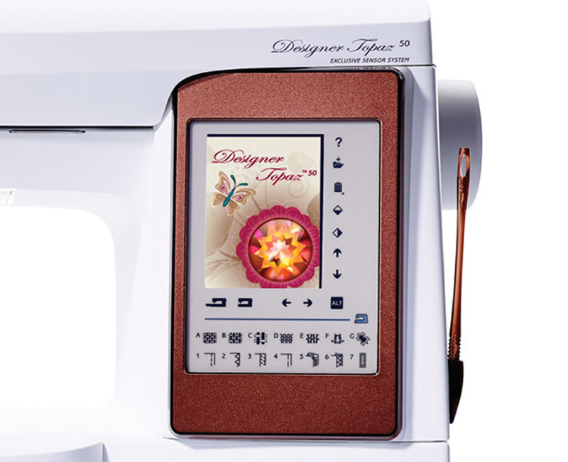 Husqvarna Topaz 50 Sewing & Embroidery Machine eBay