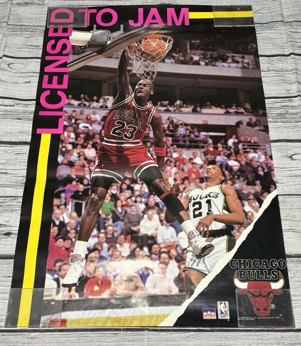 97年★NBA公式「STARLINE」ジョーダン BULLS ブルズ ポスター 97年☆NBA公式「STARLINE」ジョーダン BULLS ブルズ ポスター