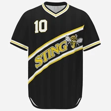 Chicago Sting - soccer jersey Retro shirt,  1984 1986 away NASL league