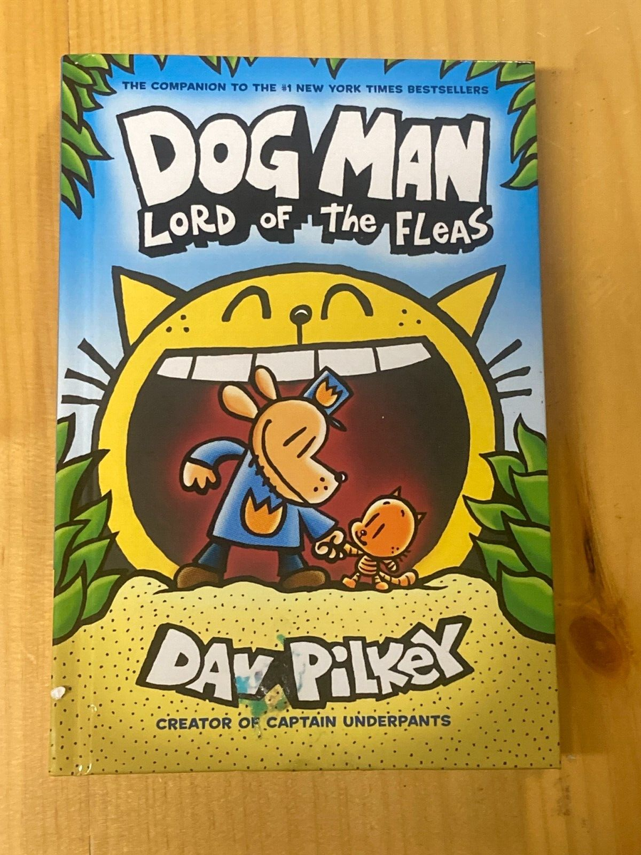 DOG MAN LORD OF THE FLEAS DAV PILKEY 2018 GRAPHIX BOOK | eBay