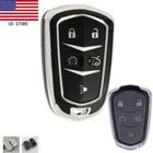 Cadillac Remote Key Fob Car Key Case Cover Keychain Fit CT6 XT5 CTS XTS ATS